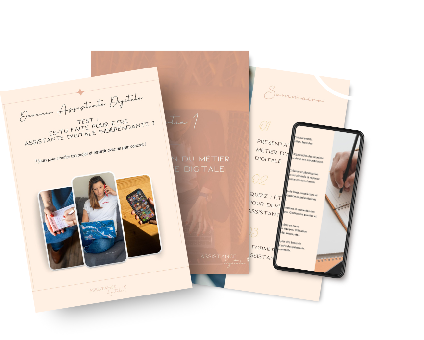 test metier assistante digitale